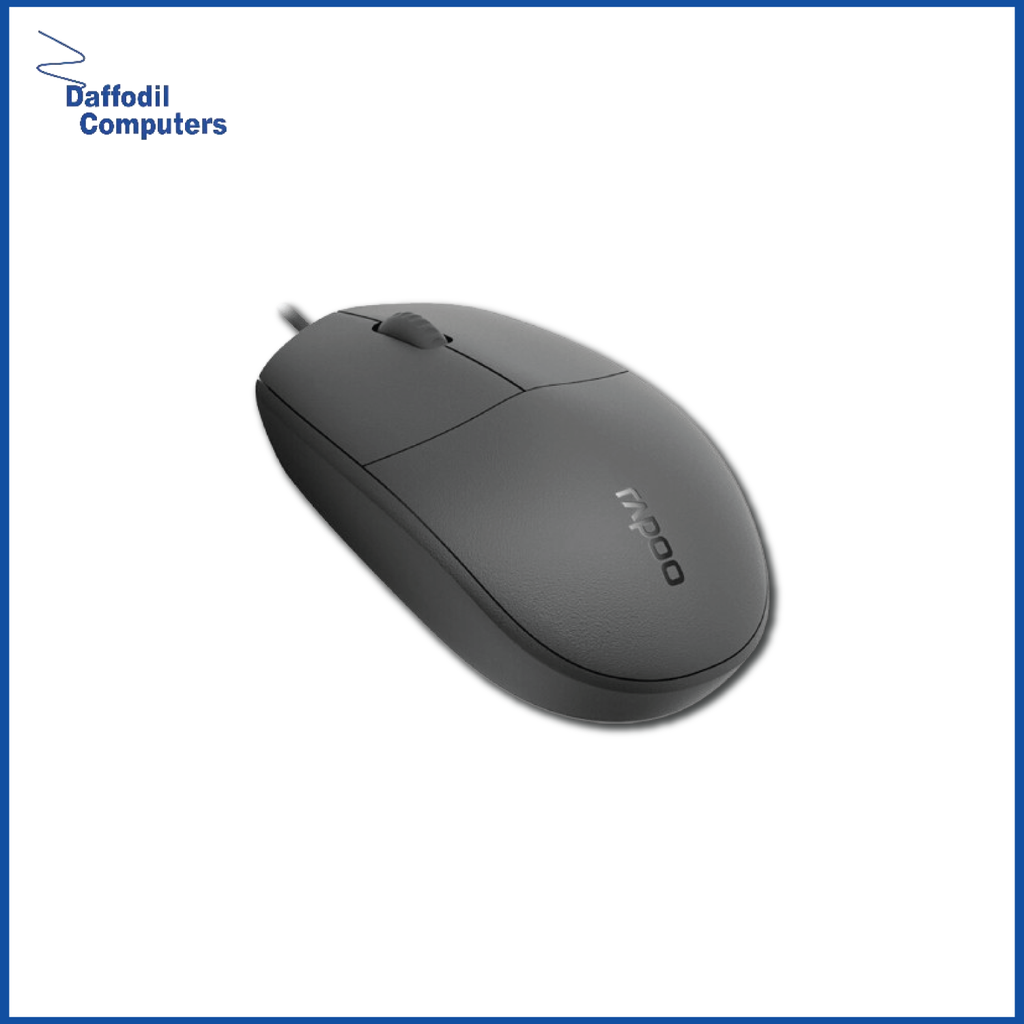 Rapoo N200 Black Entry Lavel Wired Mouse