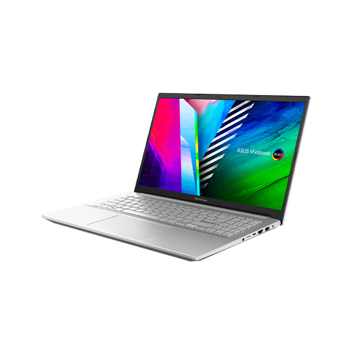 ASUS VIVOBOOK PRO 15 M3500QC-R5 5600H, AMD RYZEN 5 5600H, 16GB RAM, 512GB SSD, RTX 3050 4GB GRAPHICS, 15.6 INCH FULL HD DISPLAY, WIFI5, WIN11, FINGER PRINT, QUIET BLUE LAPTOP (KJ376W/KJ435W)