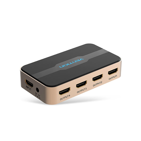 VENTION ACCG0 1-In 4-Out HDMI Splitter
